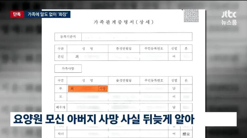 입소자 사망했는데 가족에 통보없이 화장한 요양원 (3)