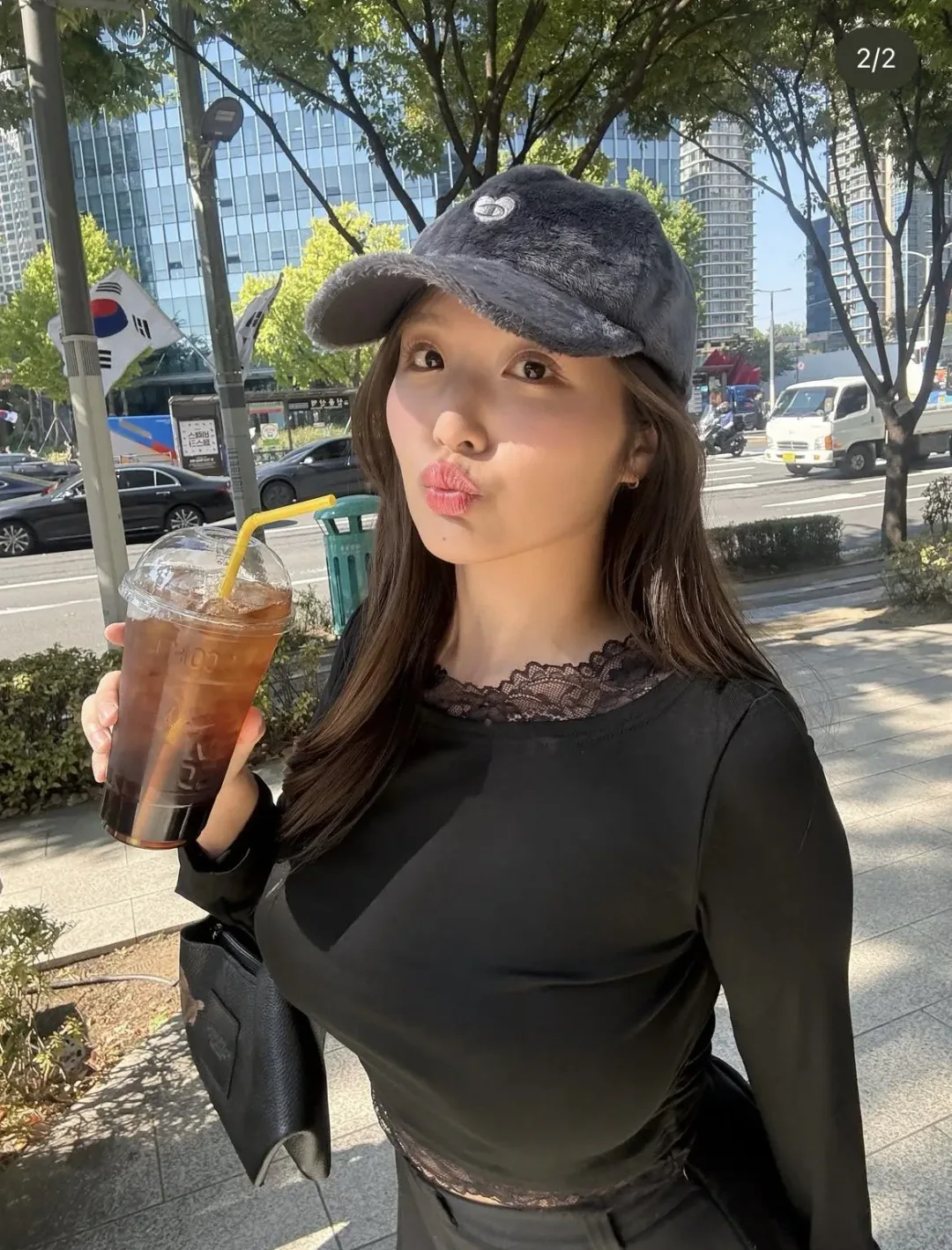 한국 여행 온 일본 모델 (2)