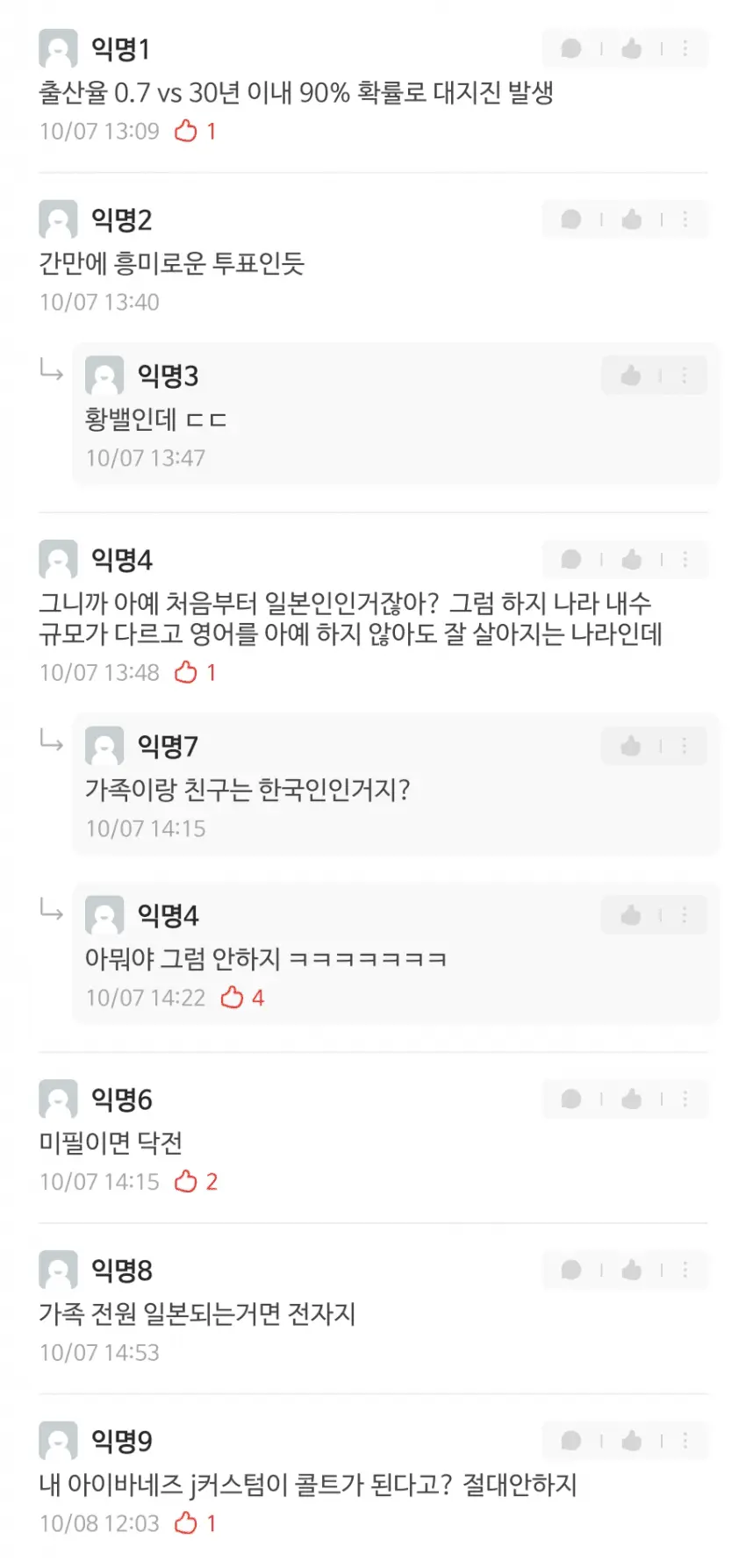 한국인 vs 일본인 국적바꾸기 (2)