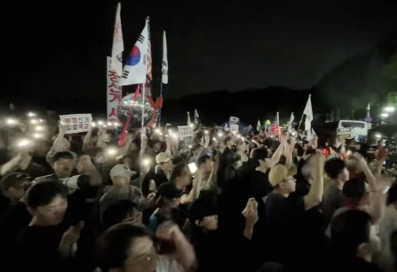결국 이재명 탄핵시위 + 선관위 상황 (2)