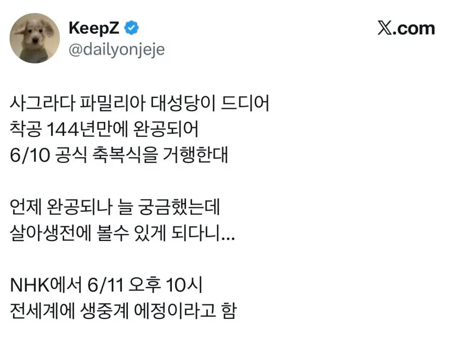 144년만에 완공되는 사그라다 파밀리아 대성당 (4)