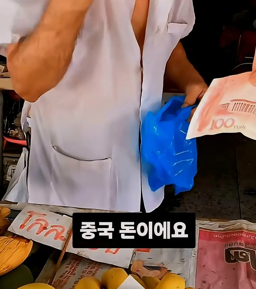 태국에서 중국돈만 쓴다는 중국인 (5)
