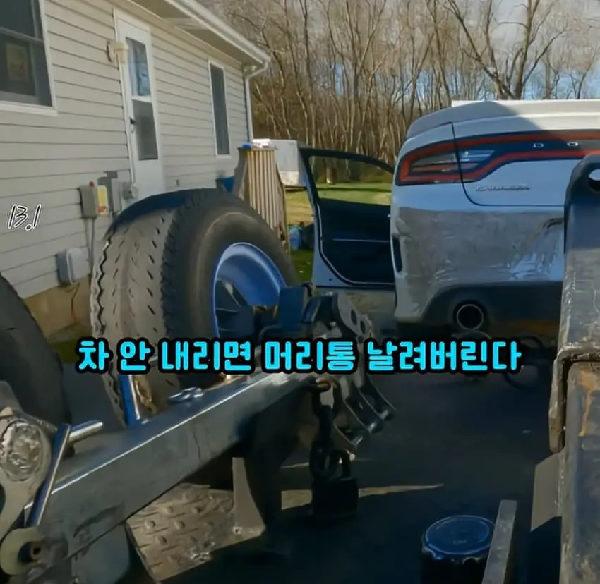 차 압류하다가 총든 동창 만남 (4)
