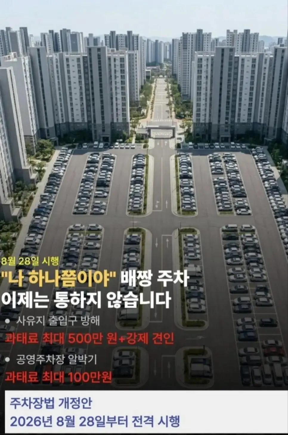 8월부터 시행되는 주차장법 개정안 (3)