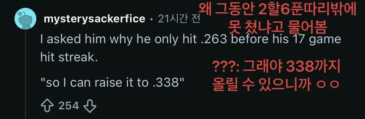 이정후 현지반응 번역 (14)