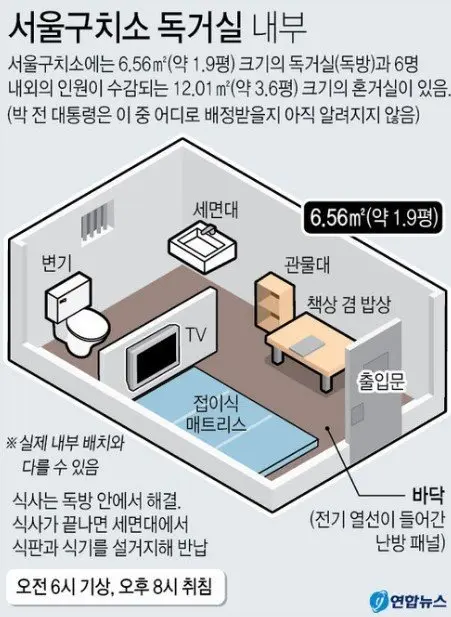 법무부, VIP들이 사용하는 독방 공개 (15)