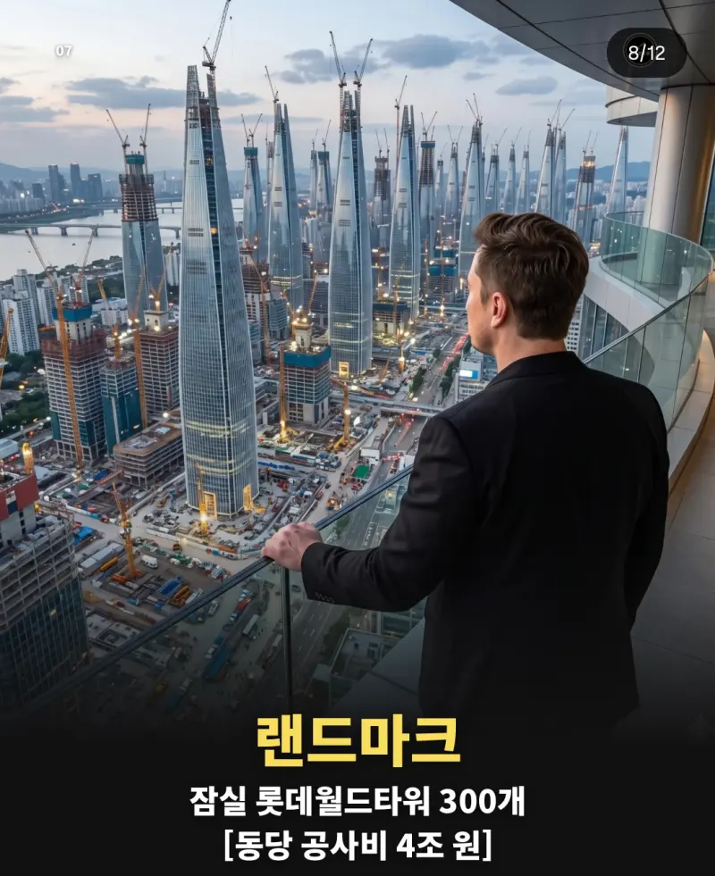 일론머스크의 재산으로 한국에서 살수있는 것들 (8)