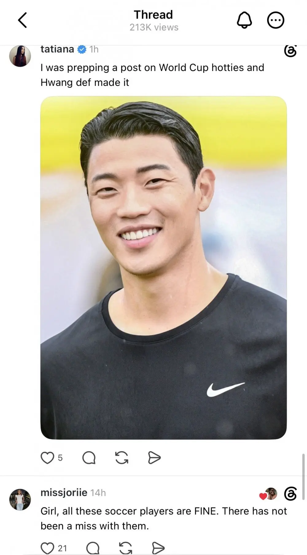 세계 여자들을 홀리기 시작한 한국 선수들 (6)