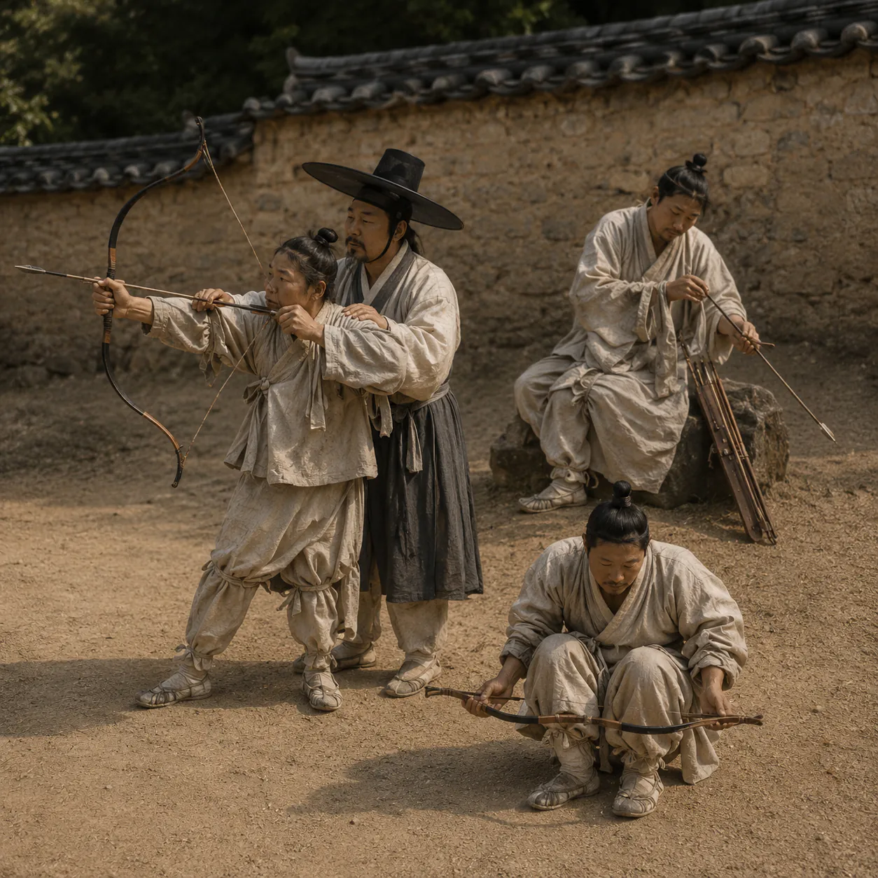 AI로 생성한 조선 풍속화 실사화 (12)