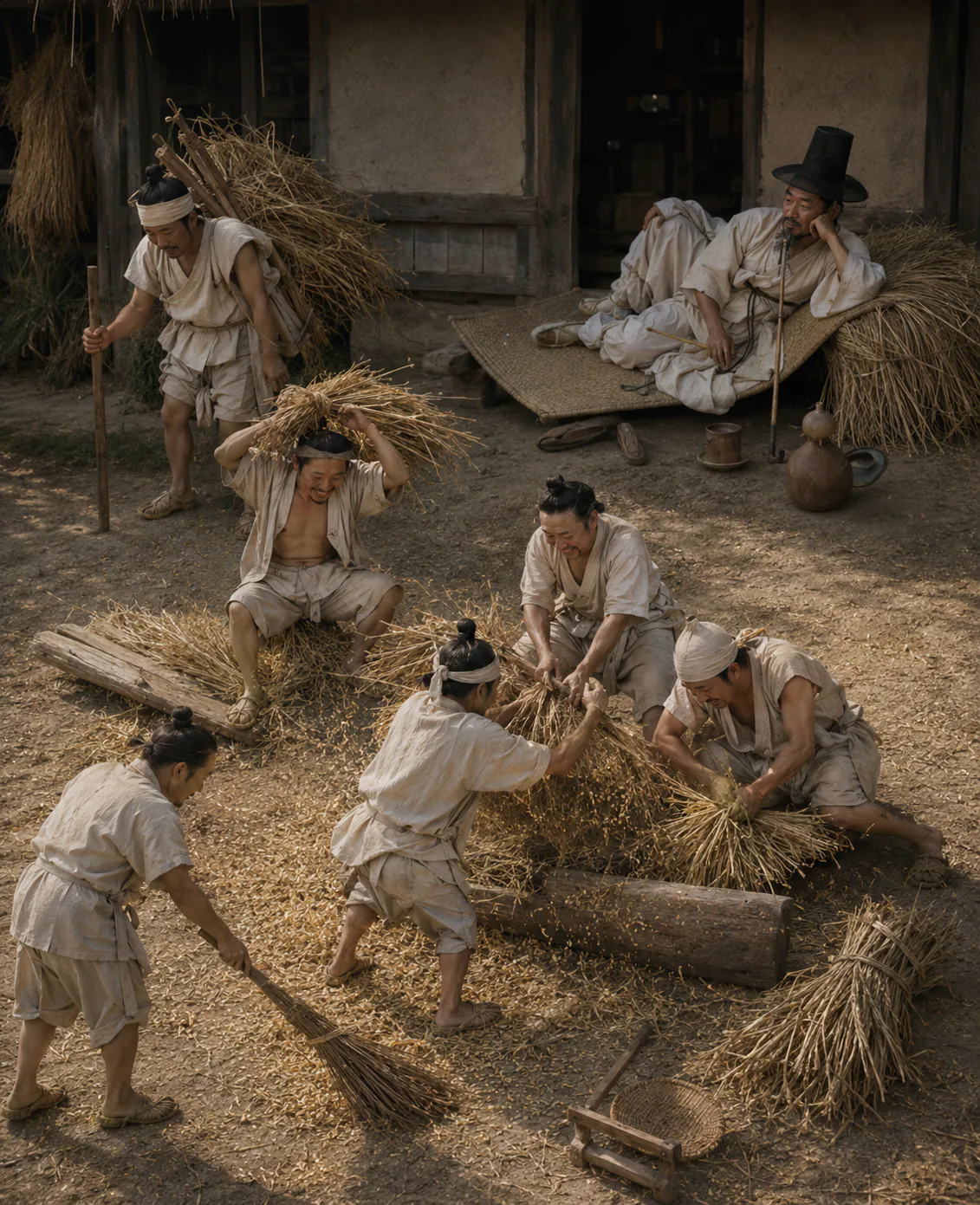 AI로 생성한 조선 풍속화 실사화 (2)