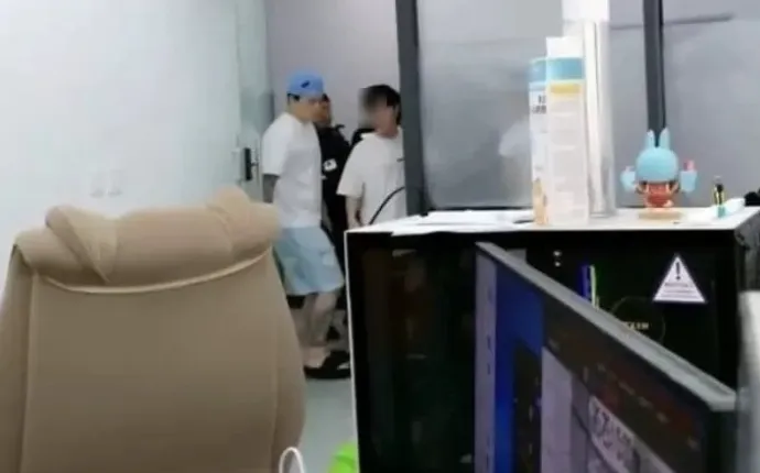 신태일 체포 30분전 상황 (2)