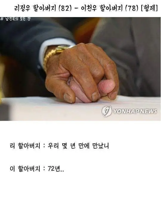 이산가족이 헤어지며 남긴 마지막 말 (4)