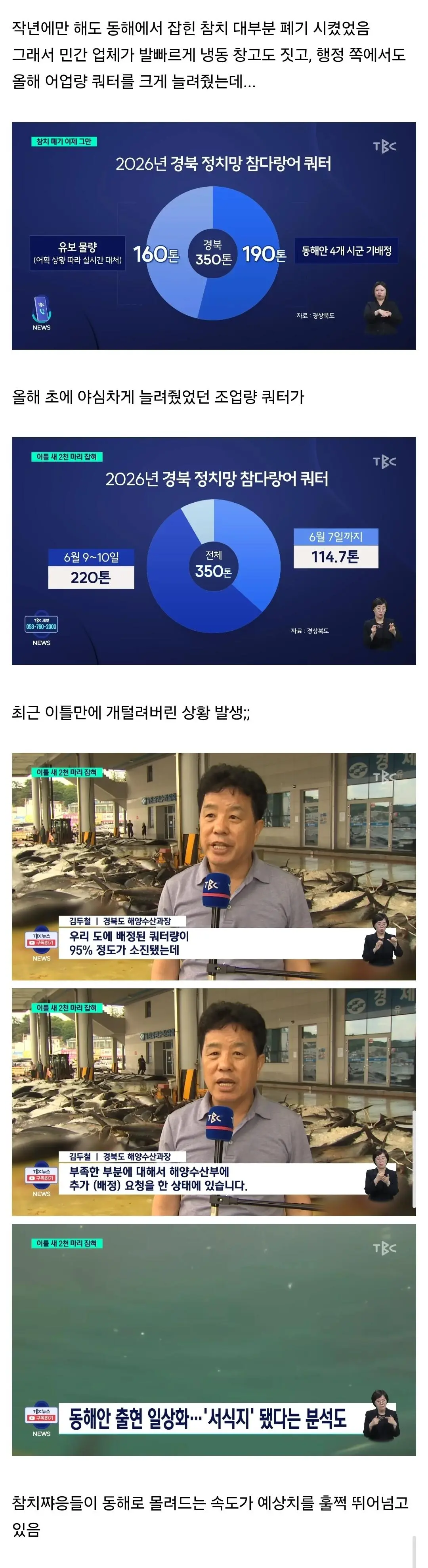 초 대박 났다는 동해 참치잡이 (2)
