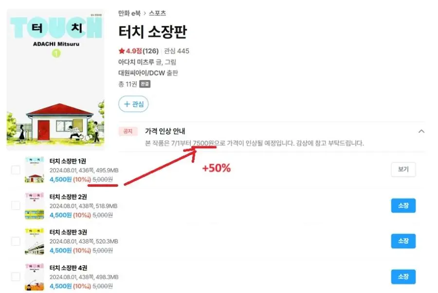 7월1일부터 인상되는 e북책들 (4)
