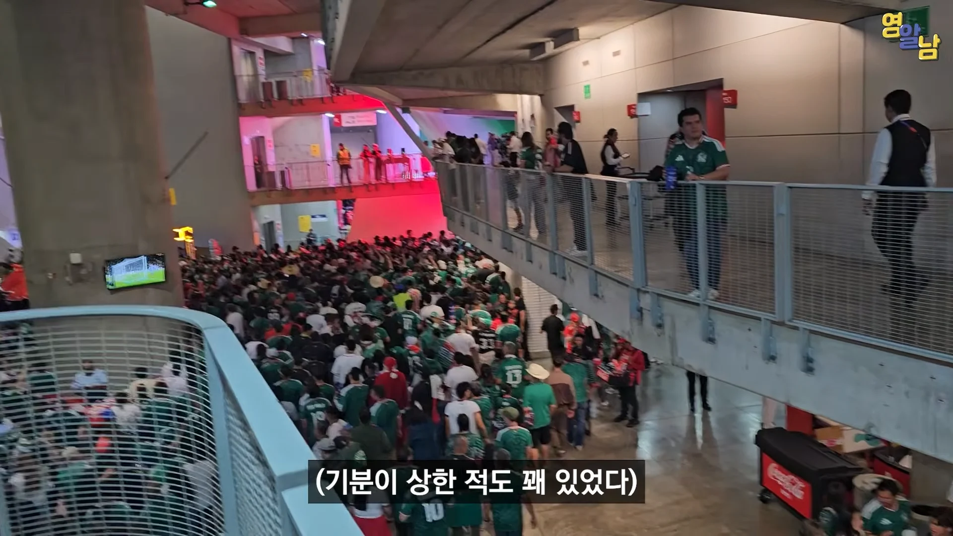 멕시코전 직관한 유튜버가 말하는 멕시코인들 비매너 (8)