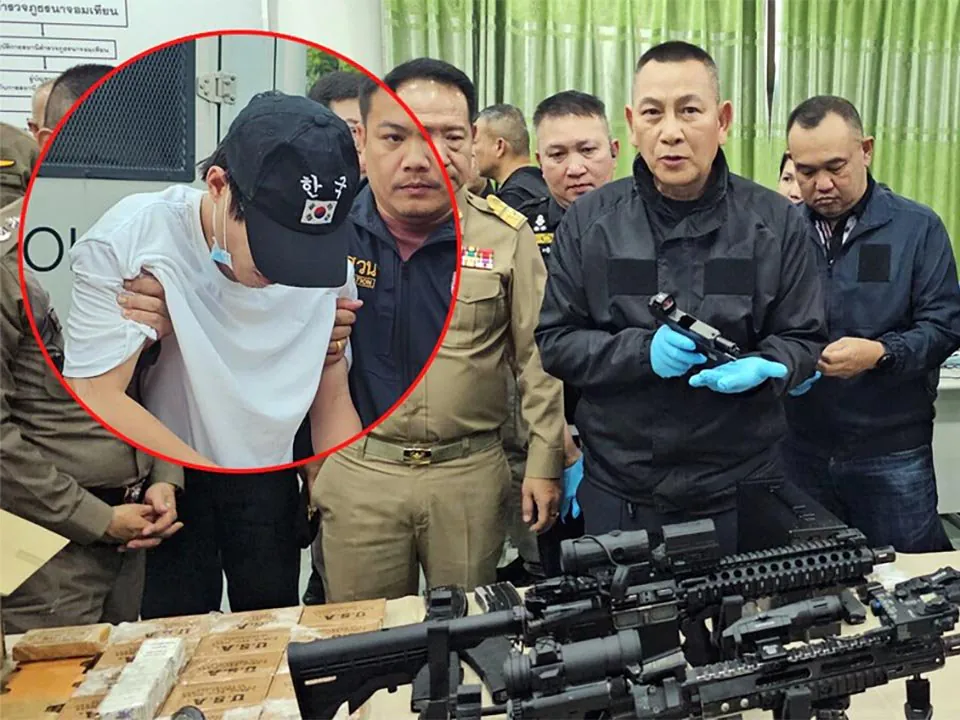총기소지로 논란된 중국인, 한국인인척 하는중 (2)