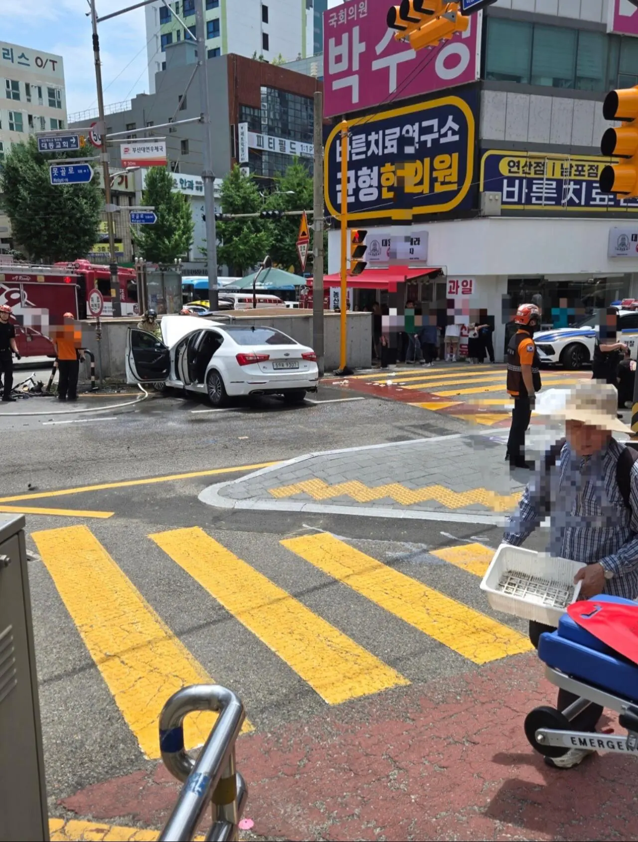 실시간 부산 대연역 못골시장 사망사고 (3)