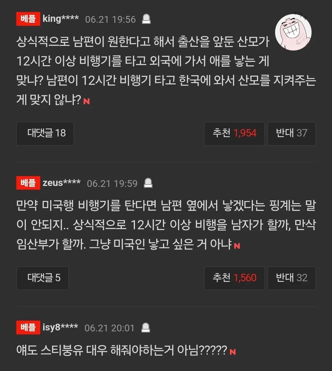 원정출산 논란으로 욕먹고 있는 안영미 (3)