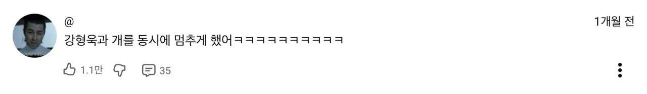 개와 늑대의 시간 강형욱 킥