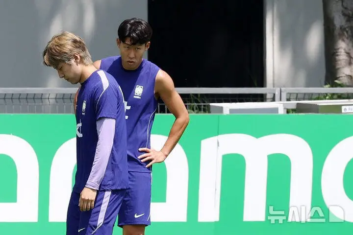 오늘자 대한민국 선수단 훈련장 분위기 (3)