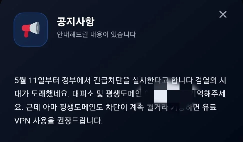 5월 11일 부터 시작되는 정부의 검열 (2)