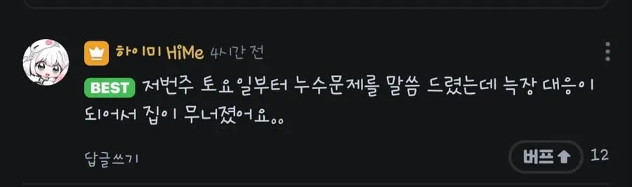 어느 스트리머의 레전드 휴방사유 (2)