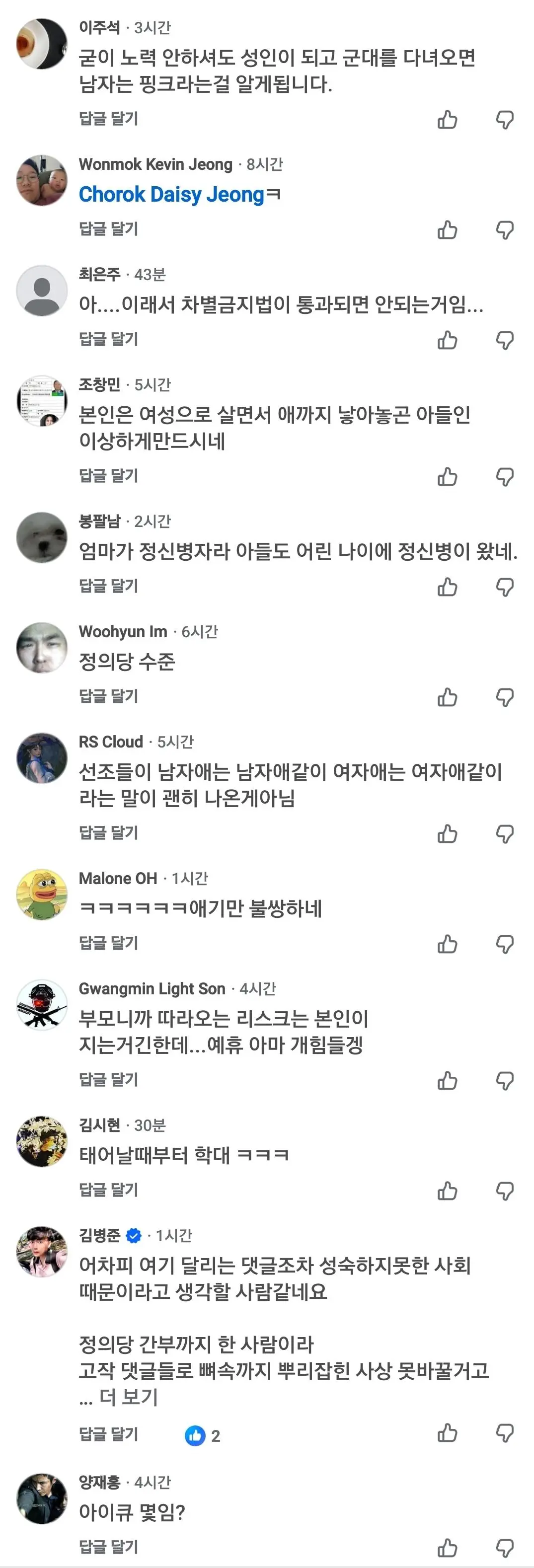 자식을 ‘유해한 남성’으로 키우지 않겠다는 정의당 엄마 (10)
