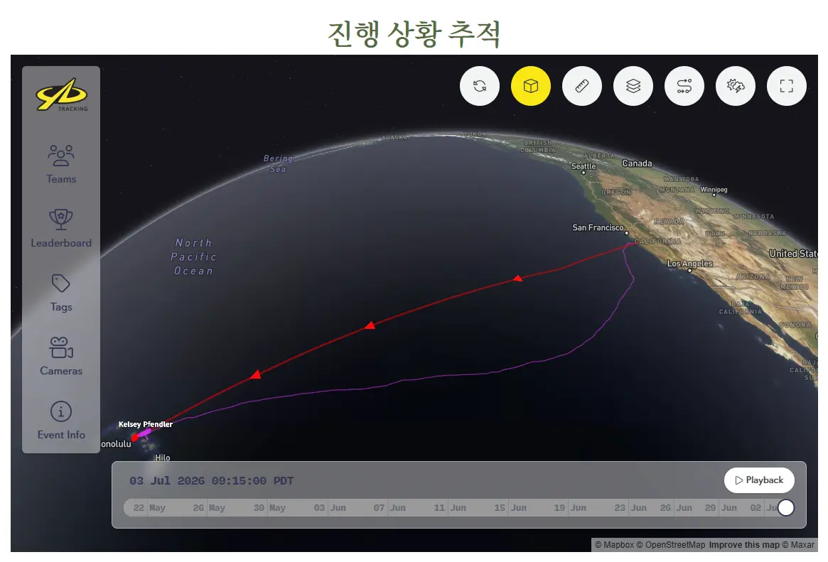 무동력 보트로 태평양 횡단하는 여자 (10)