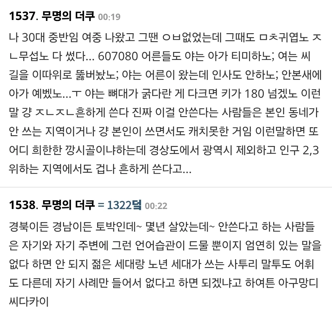 리센느 원이 사투리 억까에 분노하는 여초 (10)