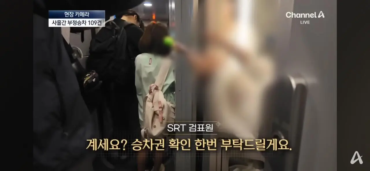 무임승차하고 적반하장 “범죄자 취급하냐!” (28)