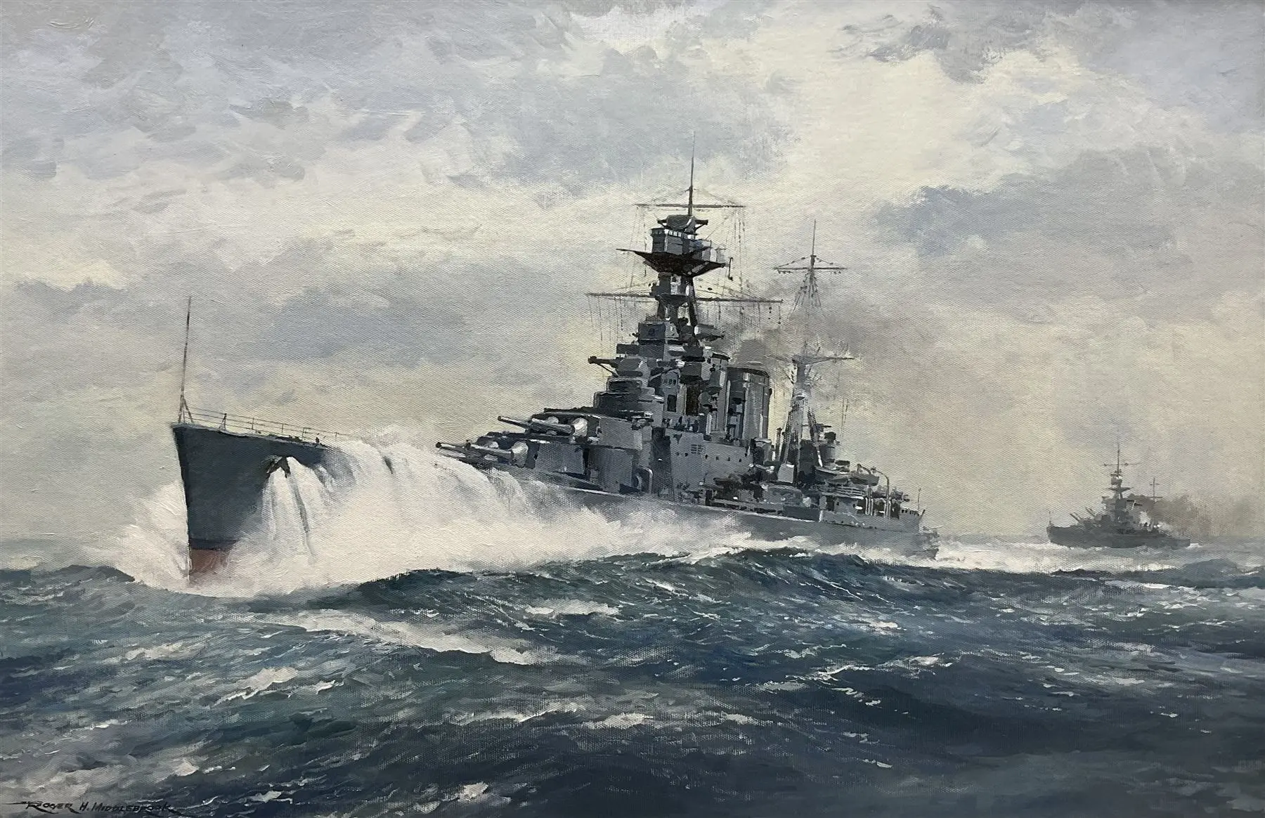 [고전무기 군함 02] 영국의 자존심 HMS 후드 (10)