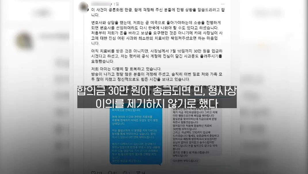 송도 돼지물림 사고 펫카페 사장 인터뷰 (63)