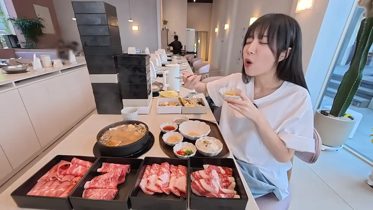 정준하 가게에 등판한 쯔양 (18)