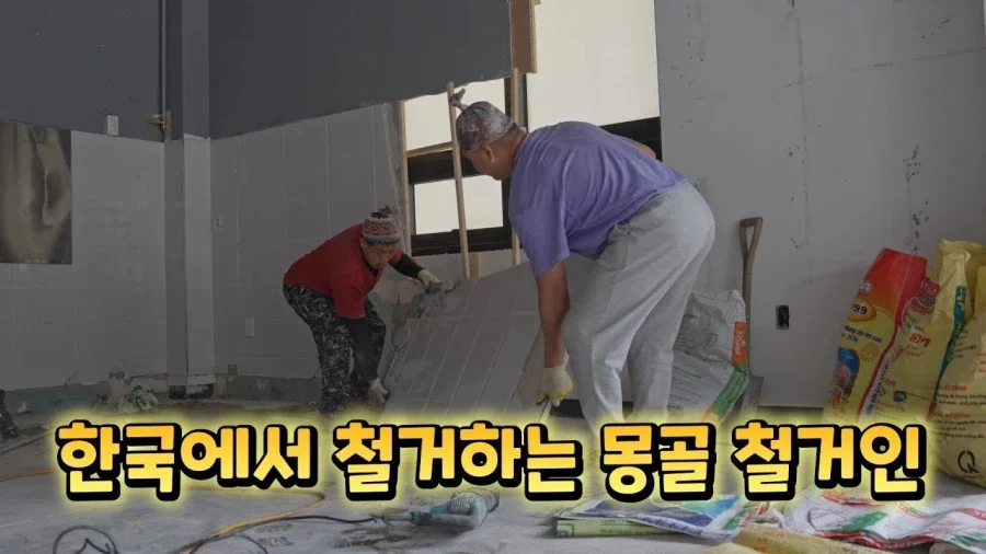 노가다 아재들이 좋아한다는 몽골인 (2)