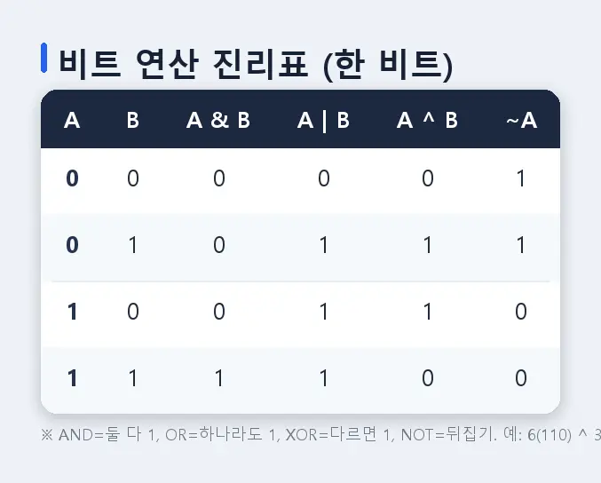 [C 06] 비교, 논리, 비트 연산자 (3)