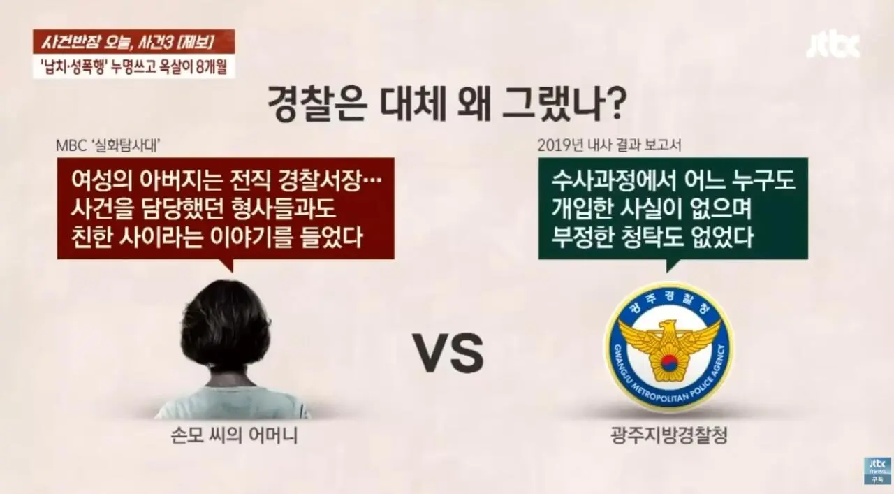 장윤기 사건으로 시끄러운 광주경찰서의 과거 레전드 사건 (5)
