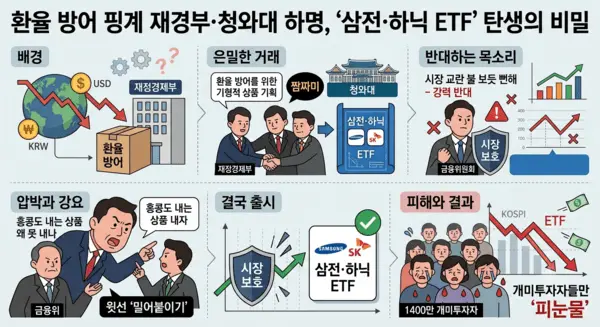 삼전 하이닉스 대폭락 사태는 정부와 김용범 탓이다 (3)