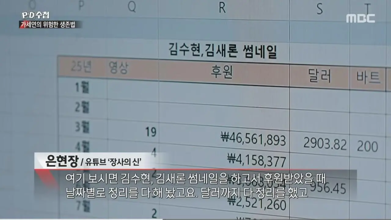 (PD수첩) 가세연 김세의 때문에 자살까지 생각한 장사의신 (9)