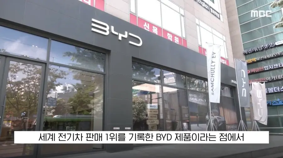 우리나라 수입차 판매4위 BYD 수준 (9)