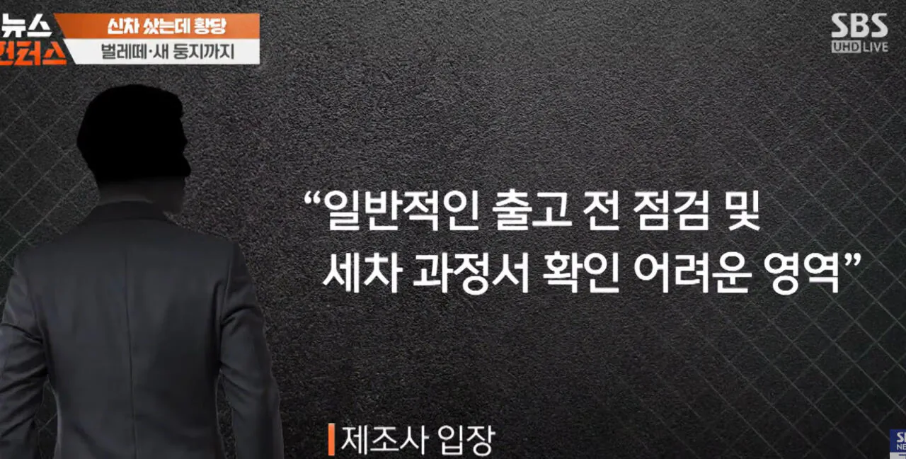 (극혐) 아이오닉 신차에 벌레가 우글우글 (3)