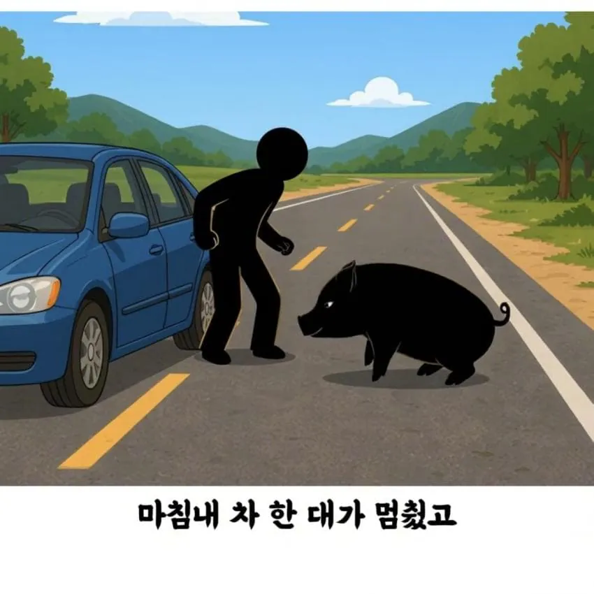 반려 돼지 덕분에 목숨 건진 여자 (11)