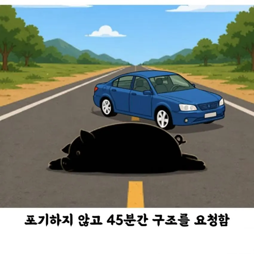 반려 돼지 덕분에 목숨 건진 여자 (10)