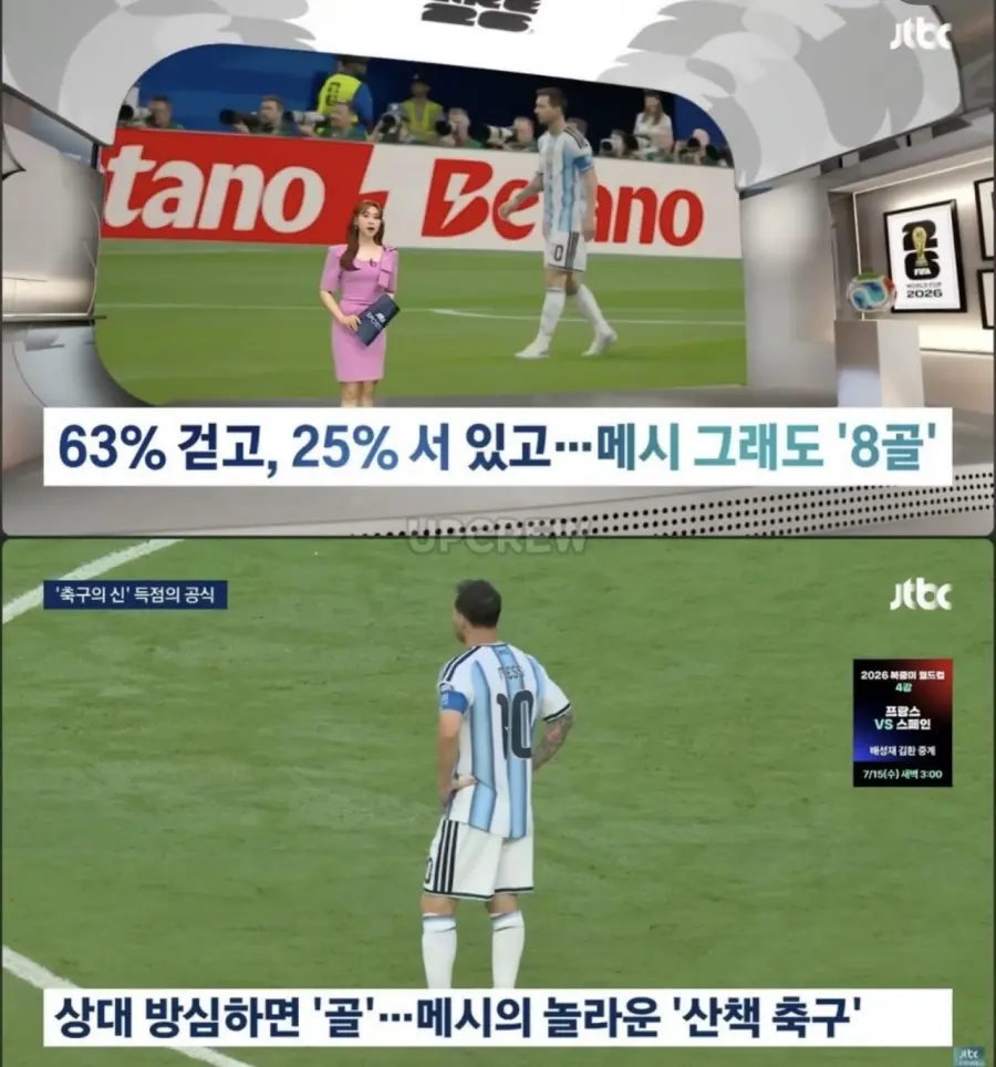 뛰지 않는 리오넬 메시 (2)