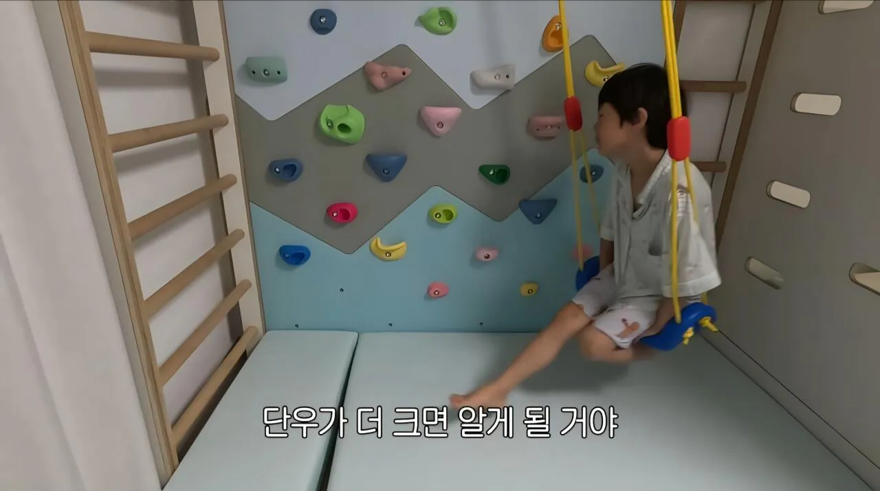 학교가기 싫다는 아들 훈육하는 매미킴 (19)