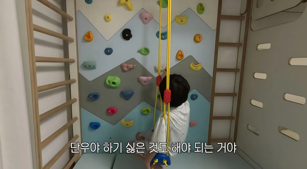 학교가기 싫다는 아들 훈육하는 매미킴 (8)