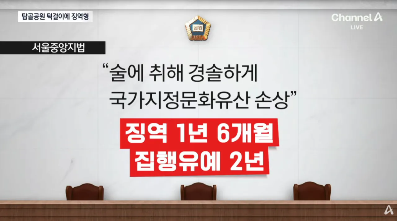 술 취해서 탑골공원 기와 깨먹은 남자 (6)