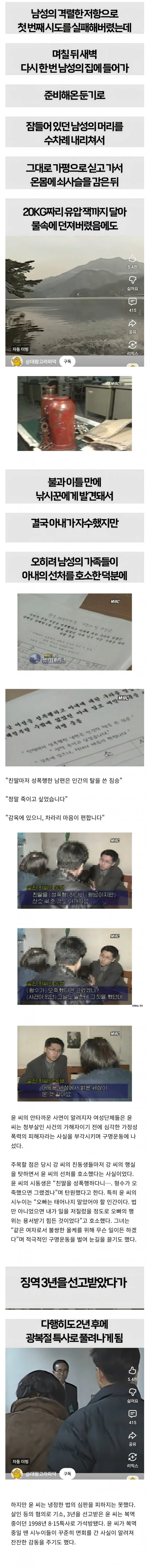 친인척을 성폭행해오던 남편을 청부살해한 아내 (2)