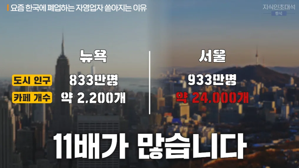 한국에 폐업하는 자영업자 쏟아지는 이유 (2)