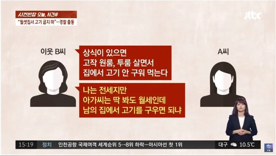 월세집에서 고기 구워먹다 경찰출동 (5)
