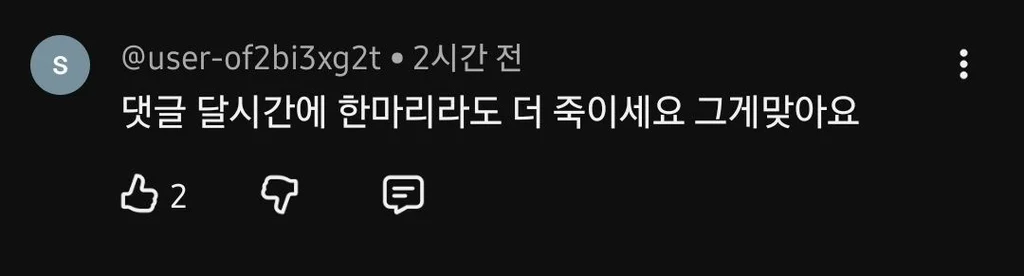 유튜브 새덕후 영상에 달린 댓글들 (3)